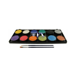 Paleta 12 farieb metalická (12x10g)